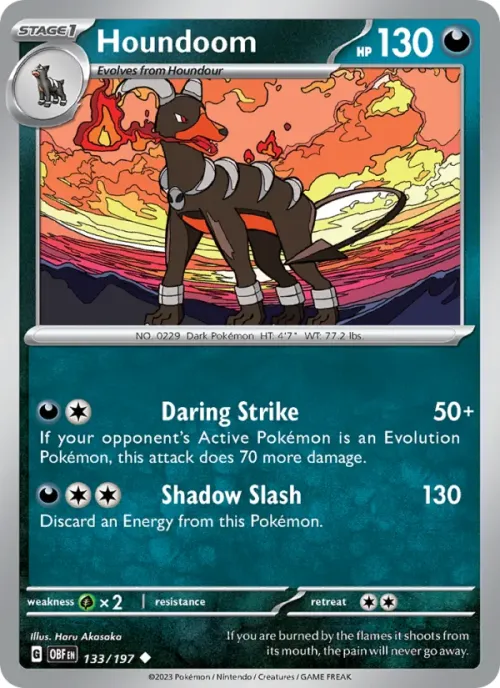 Houndoom - Reverse Holo
