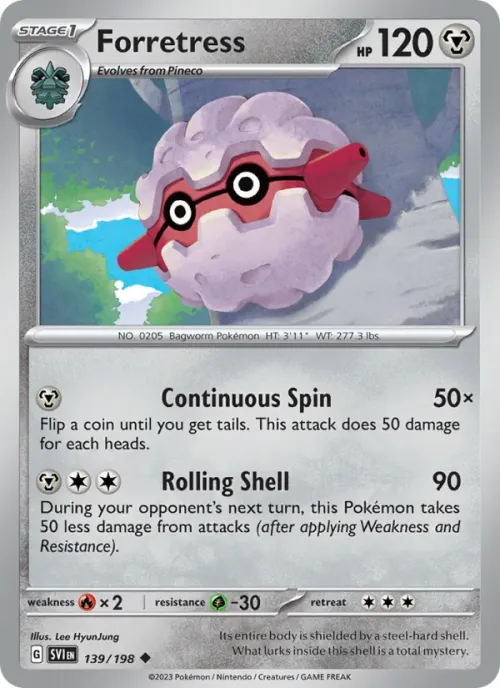 Forretress - Reverse Holo