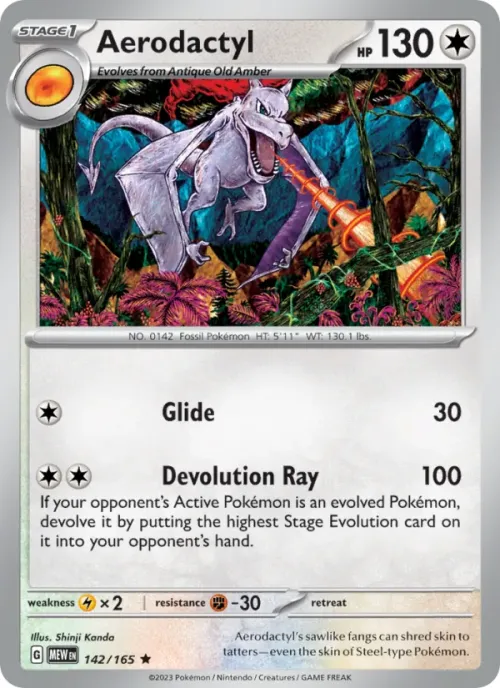 Aerodactyl - Reverse Holo