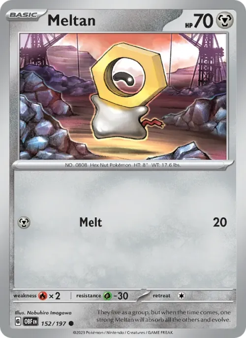 Meltan - Reverse Holo
