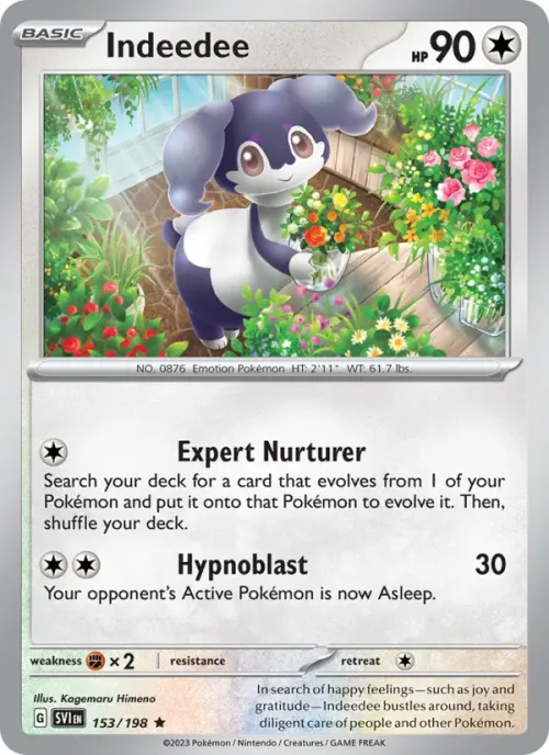 Indeedee - Reverse Holo