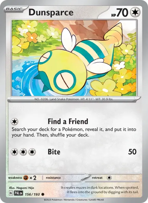 Dunsparce - Reverse Holo