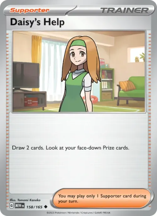 Daisy's Help - Reverse Holo