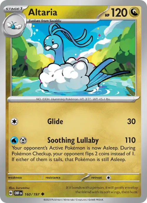 Altaria - Reverse Holo