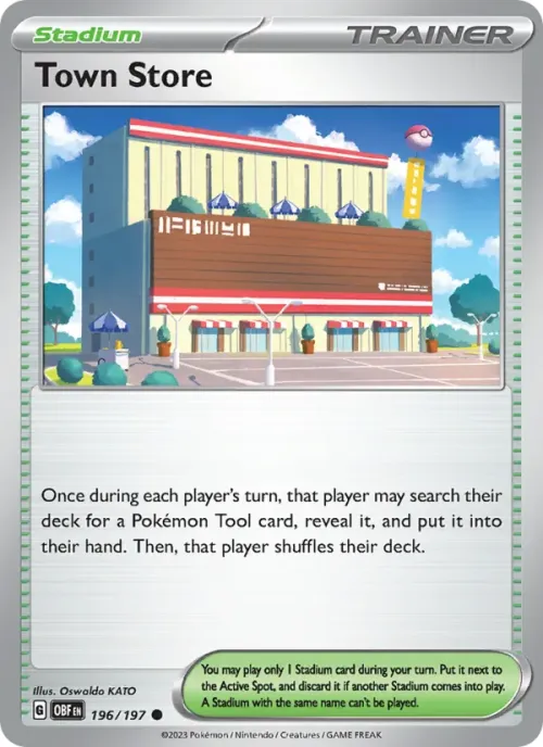 Town Store - Reverse Holo