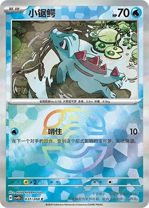 Totodile - Master Ball Pattern