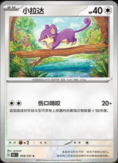 Rattata - Master Ball Pattern