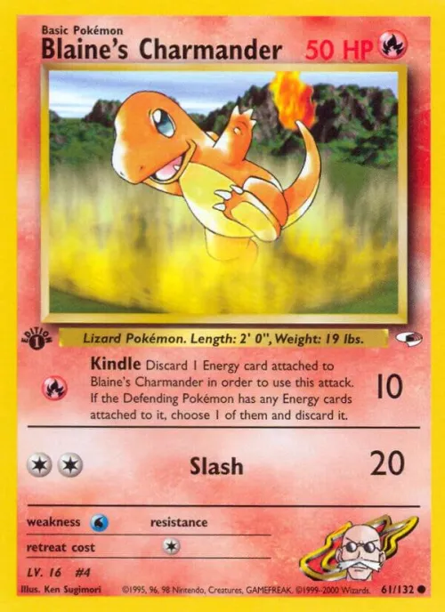 Blaine's Charmander - Unlimited