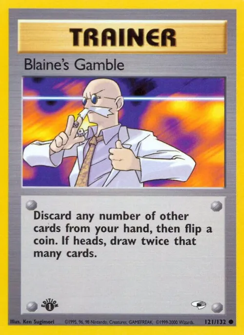 Blaine's Gamble - 1st Edition
