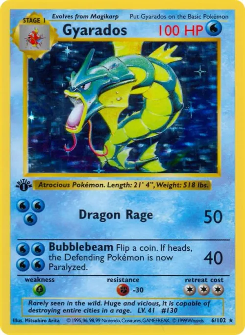 Gyarados - 1st Edition Holo