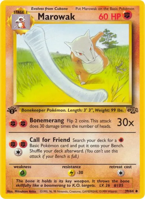 Marowak - 1st Edition