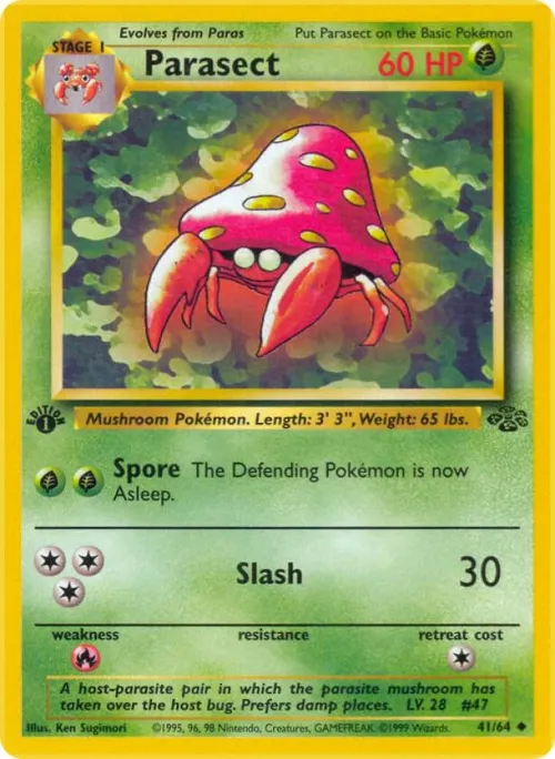 Parasect - 1st Edition