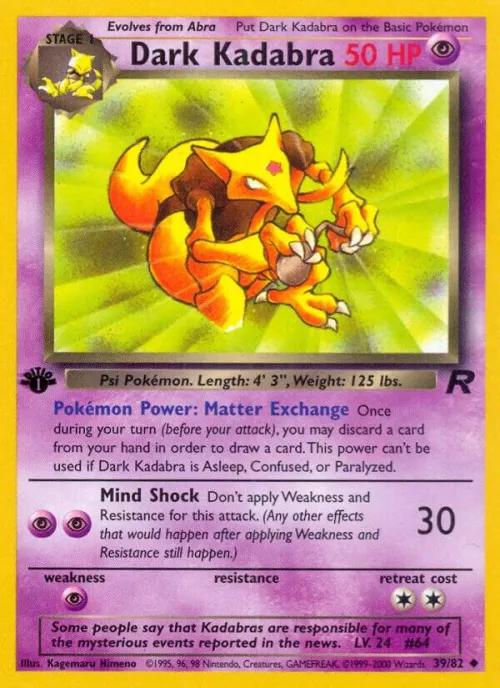 Dark Kadabra - 1st Edition
