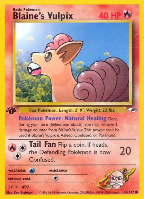 Blaine's Vulpix - Unlimited