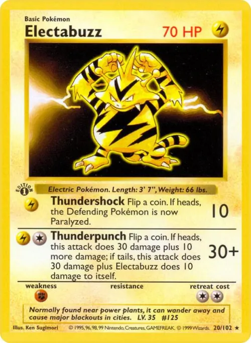 Electabuzz - 1st Edition