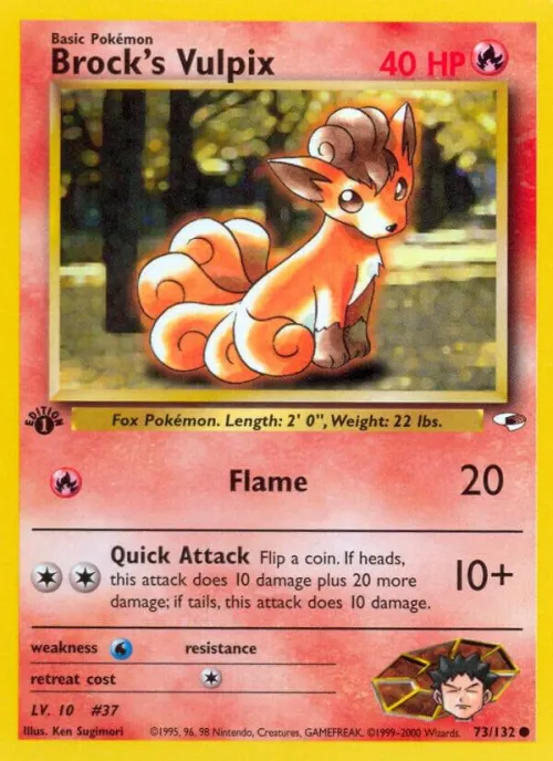 Brock's Vulpix - Unlimited