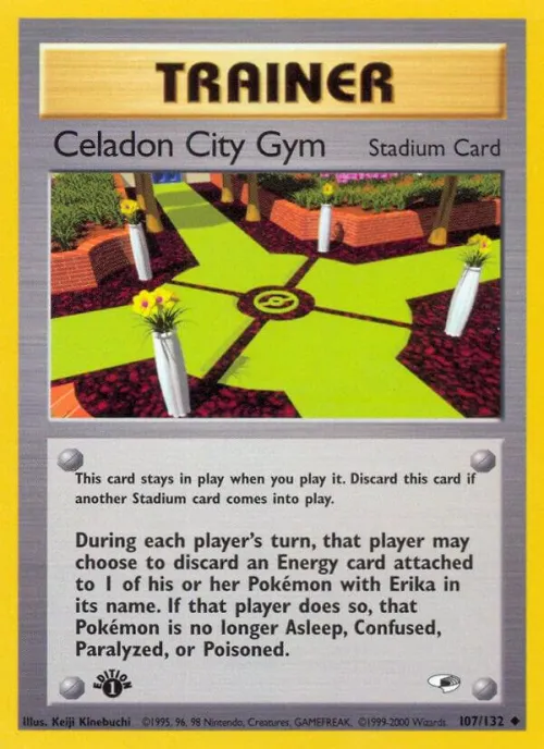 Celadon City Gym - 1st Edition
