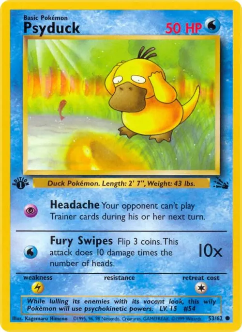 Psyduck - 1st Edition