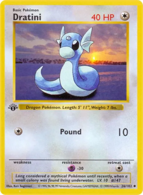 Dratini - 1st Edition