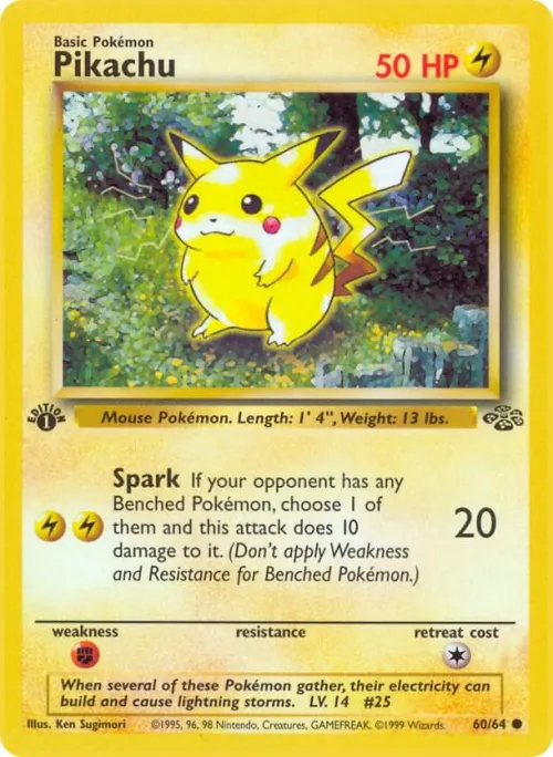 Pikachu - 1st Edition
