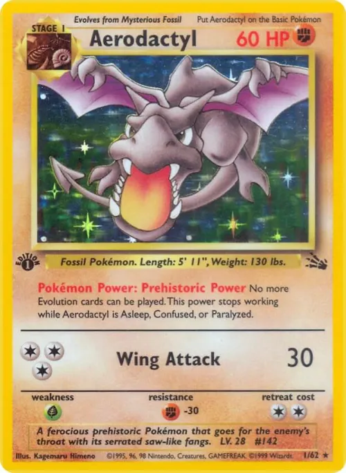 Aerodactyl (1) - Unlimited Holo