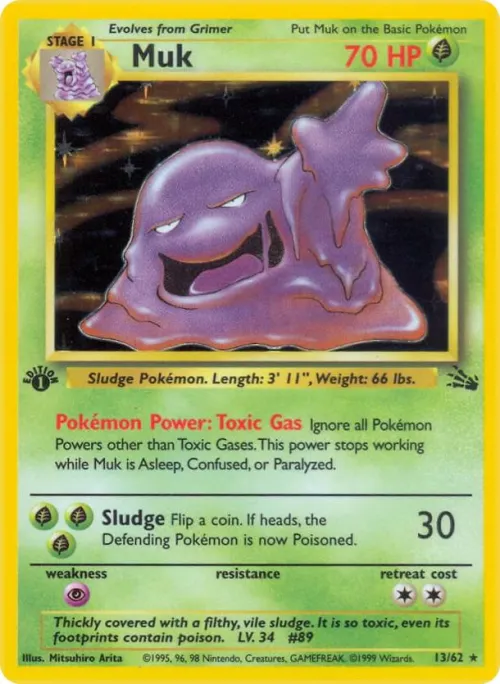 Muk (13) - 1st Edition Holo