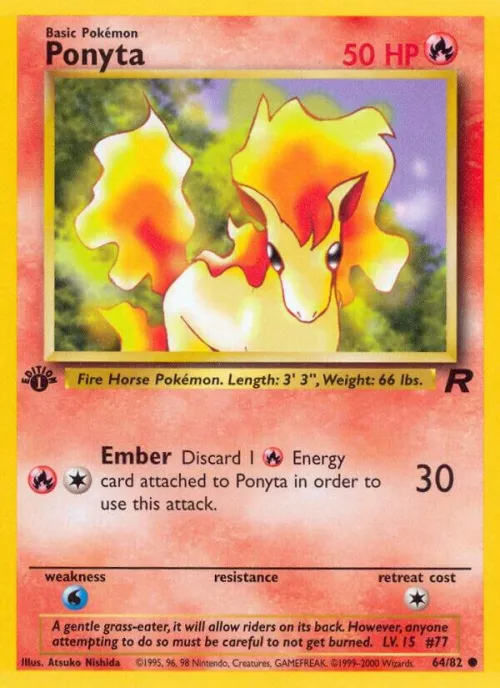 Ponyta - 1st Edition