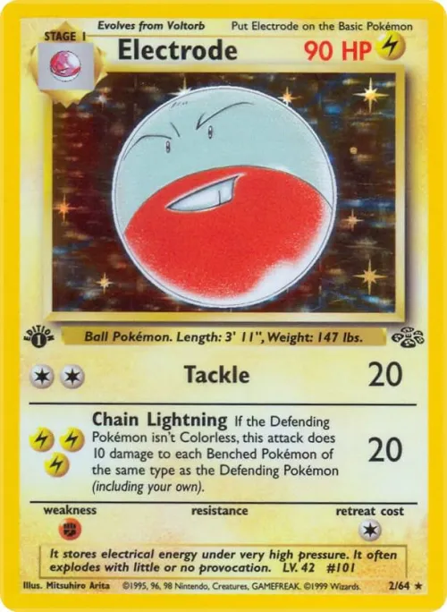 Electrode (2) - 1st Edition Holo