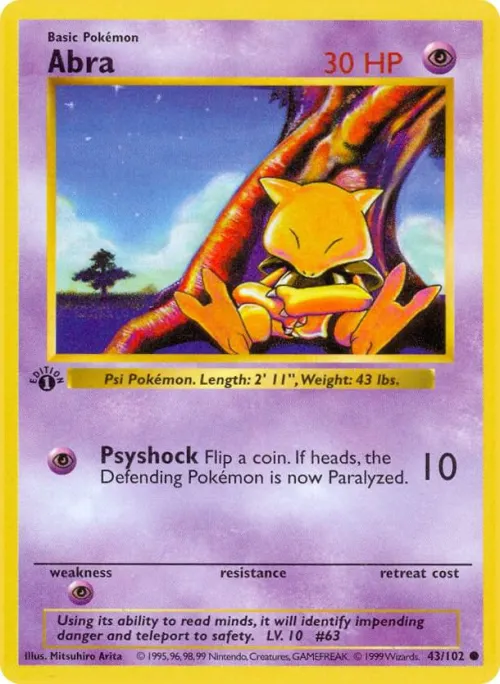 Abra - 1st Edition