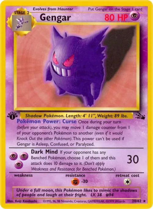 Gengar (20) - Unlimited