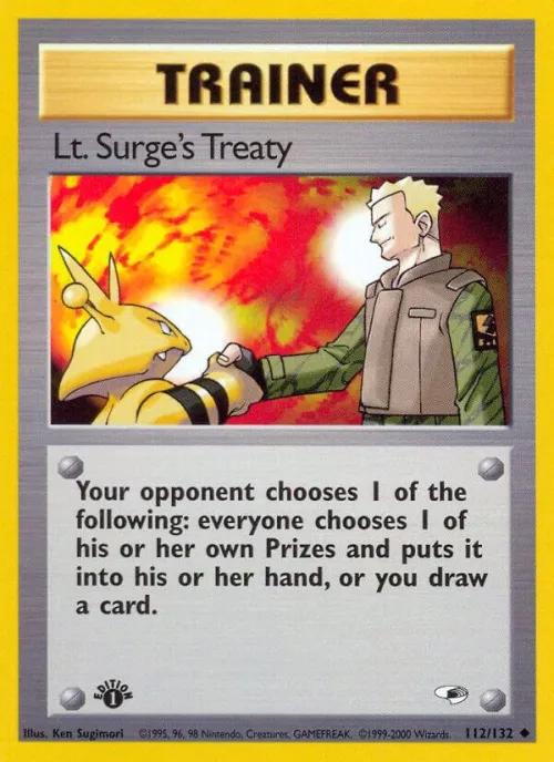 Lt. Surge's Treaty - Unlimited