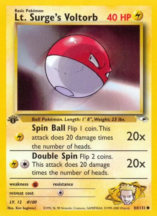 Lt. Surge's Voltorb - Unlimited