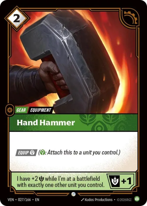 Hand Hammer - Foil