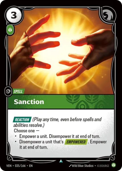 Sanction - Foil