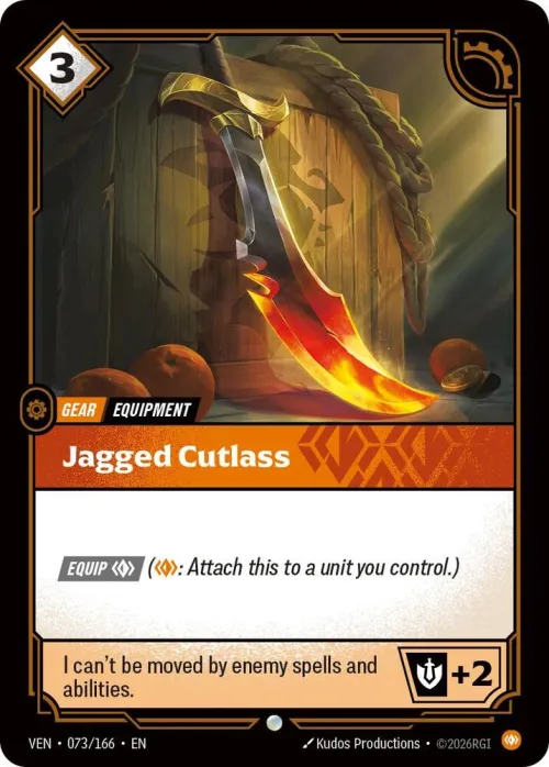 Jagged Cutlass - Foil