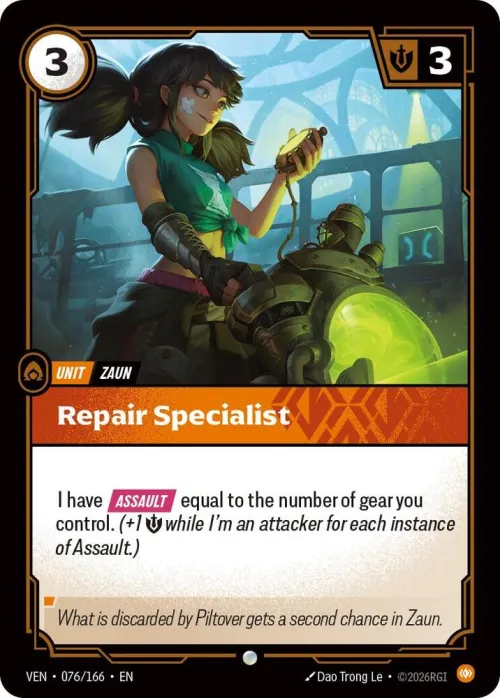 Repair Specialist - Foil