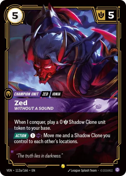 Zed, Without a Sound
