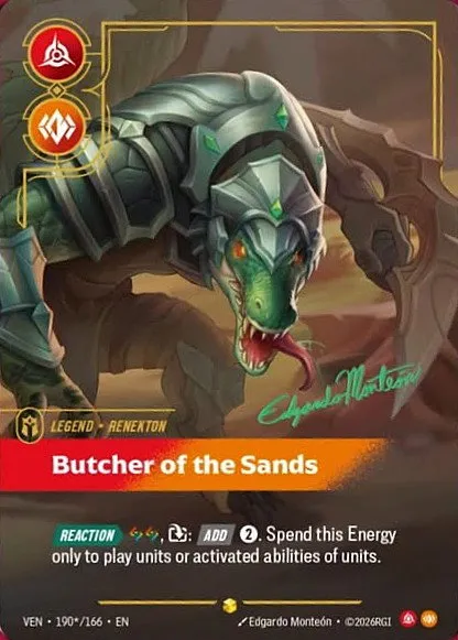 Renekton, Butcher of the Sands