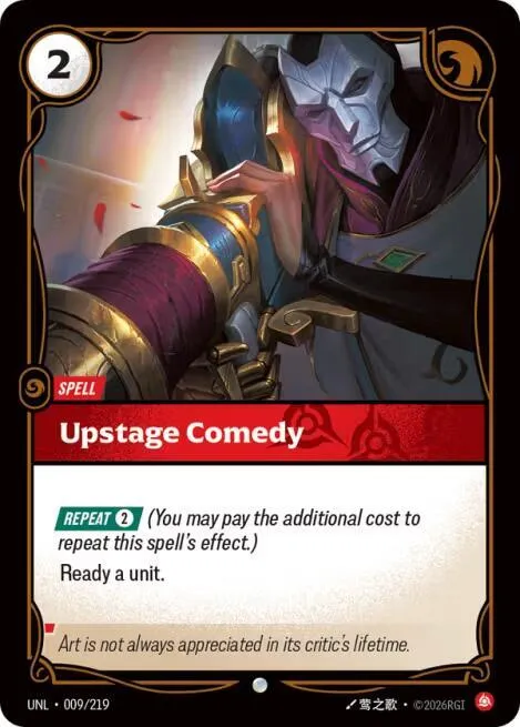 Upstage Comedy - Foil