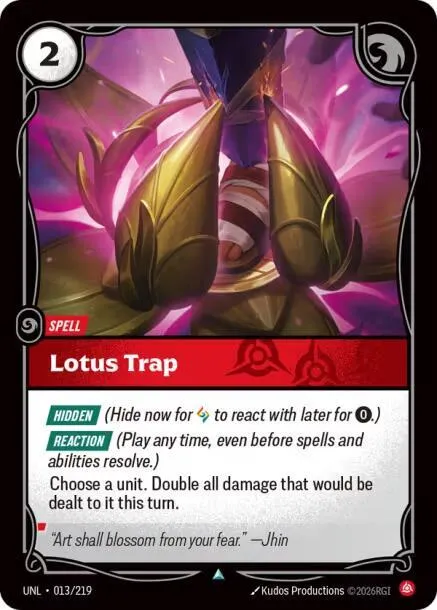 Lotus Trap - Foil
