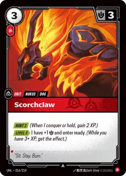 Scorchclaw - Foil