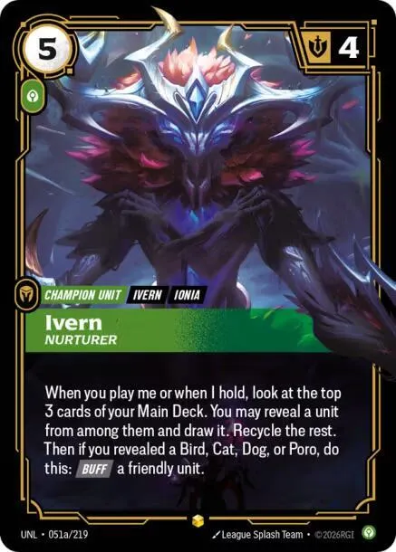 Ivern, Nurturer