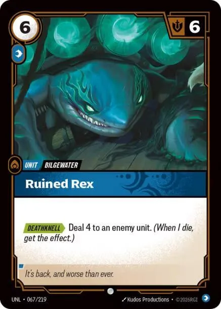 Ruined Rex - Foil