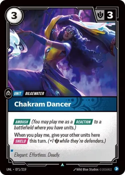 Chakram Dancer - Foil