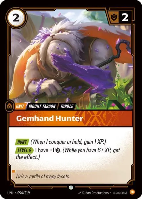 Gemhand Hunter - Foil