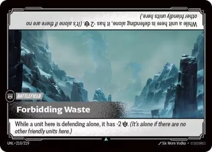 Forbidding Waste - Foil