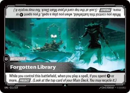 Forgotten Library - Foil