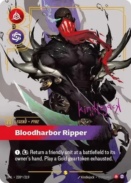 Pyke, Bloodharbor Ripper