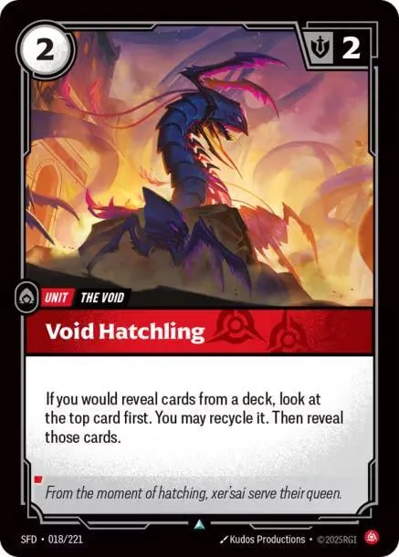 Void Hatchling - Foil