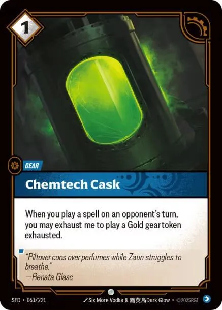 Chemtech Cask - Foil